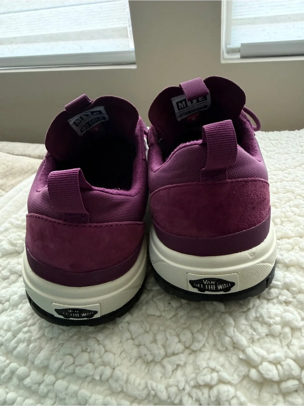 Vans Ultrarange Cold Weather Ultra Cushion Shoes Purple Men's 9.5
